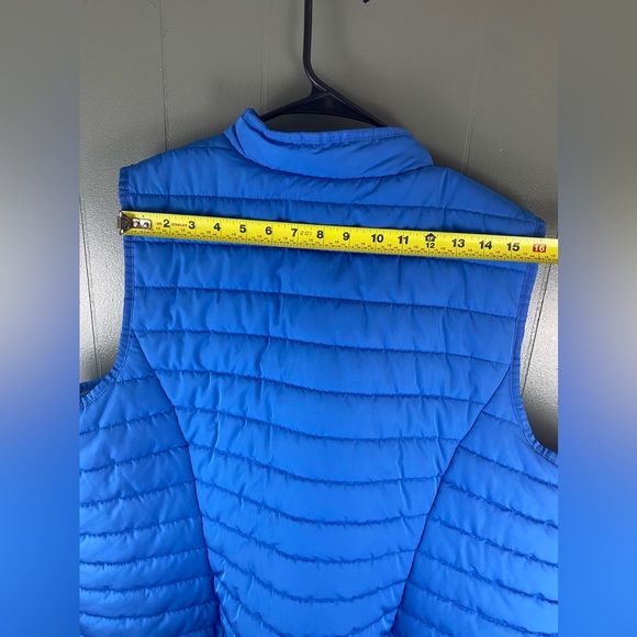 Isaac Mizrahi Live - Royal Blue with Flower Pattern Inside - Vest - 3XL - Picture 8 of 10